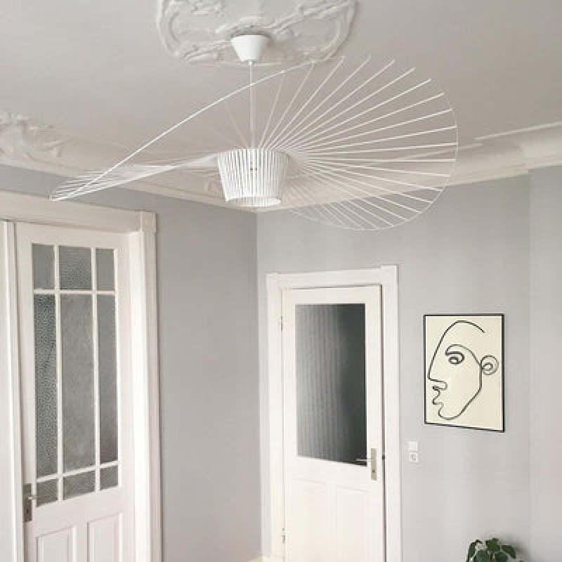 Nexa Lámpara Colgante Moderna Tela Con Flores Salón