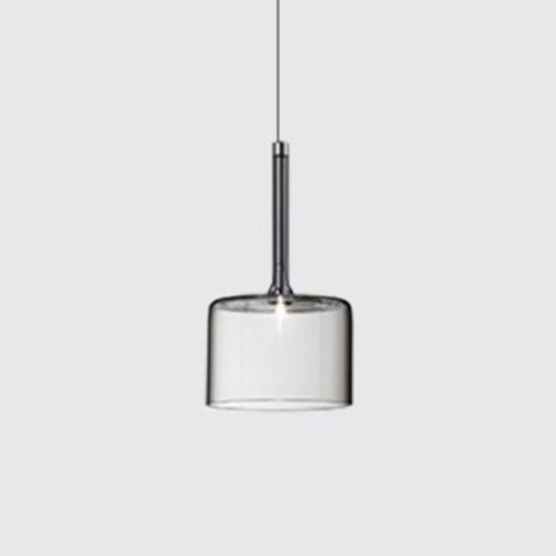 Halo Pendant Light LED Glass Modern Minimalist Living Room Office