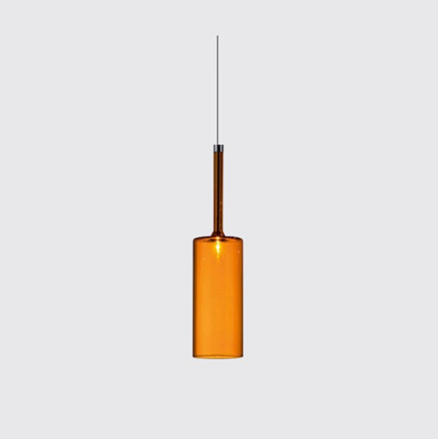 Halo Pendant Light LED Glass Modern Minimalist Living Room Office