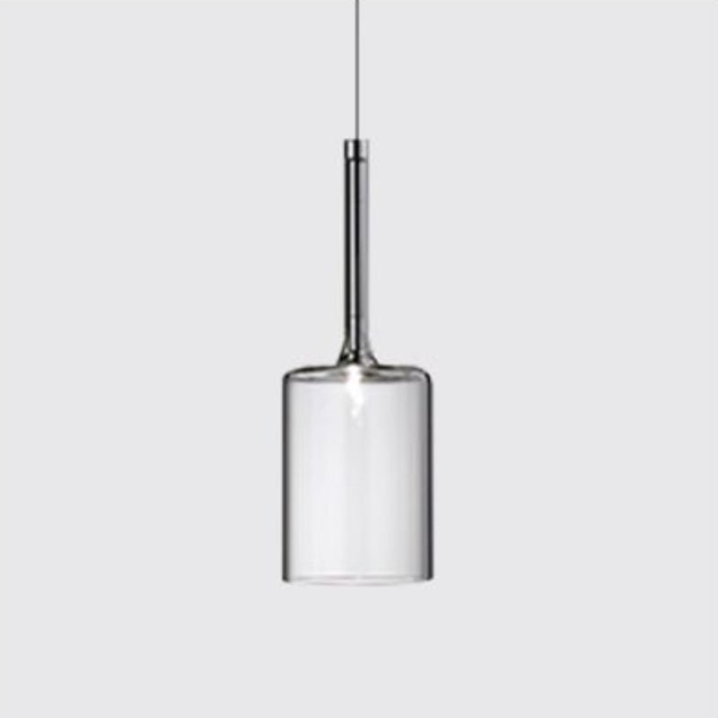 Halo Pendant Light LED Glass Modern Minimalist Living Room Office