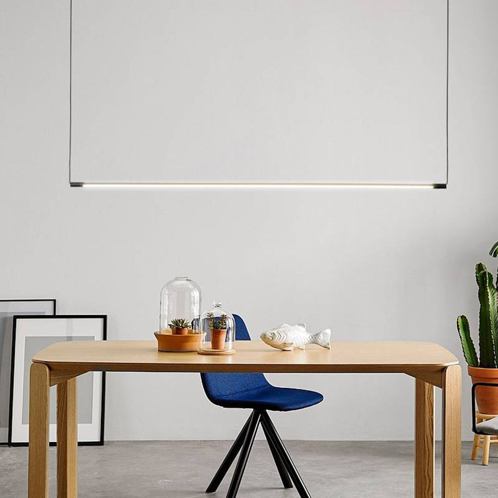 Elys Pendant Light Minimalist Linear Living Room Dining Room