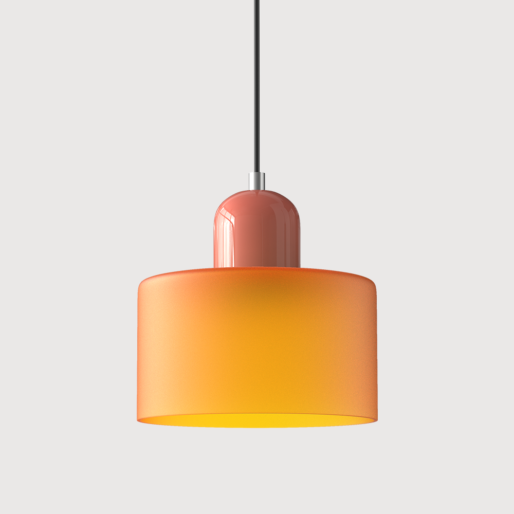 Halo Pendant Light Modern Glass For Kitchen Island Living Room