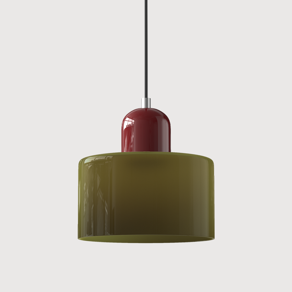 Halo Pendant Light Modern Glass For Kitchen Island Living Room