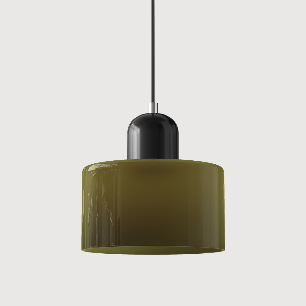 Halo Pendant Light Modern Glass For Kitchen Island Living Room