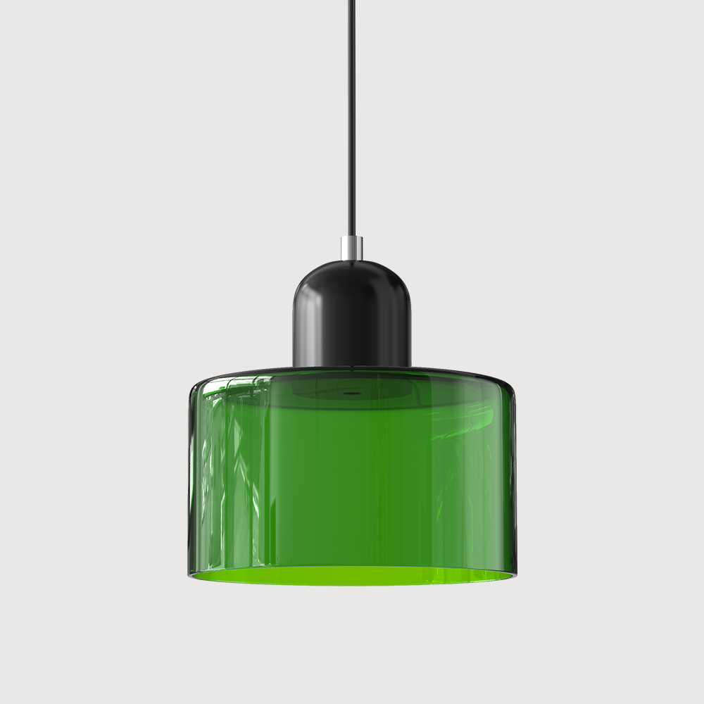 Halo Pendant Light Modern Glass For Kitchen Island Living Room