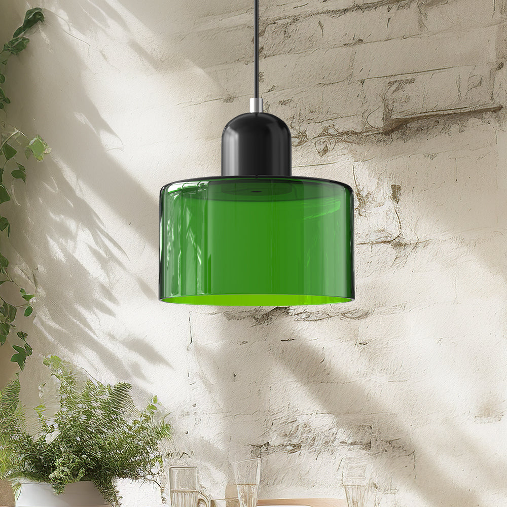 Halo Pendant Light Modern Glass For Kitchen Island Living Room