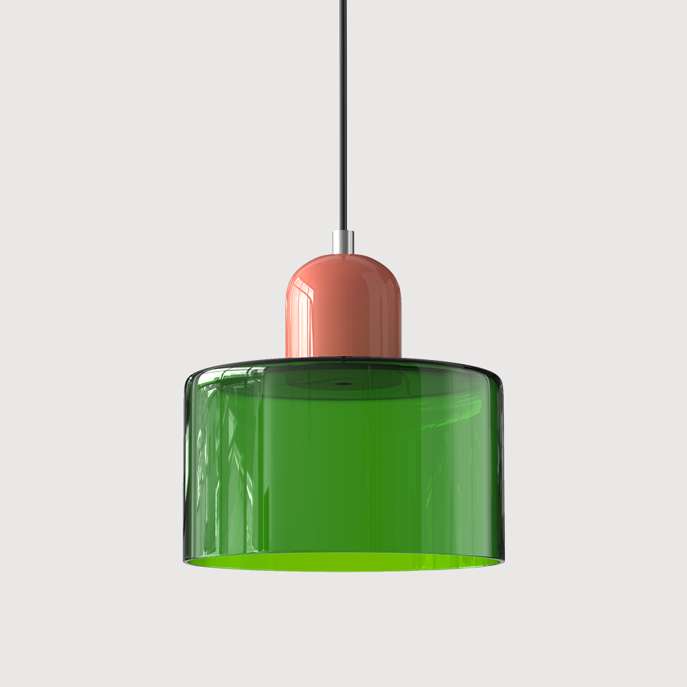 Halo Pendant Light Modern Glass For Kitchen Island Living Room