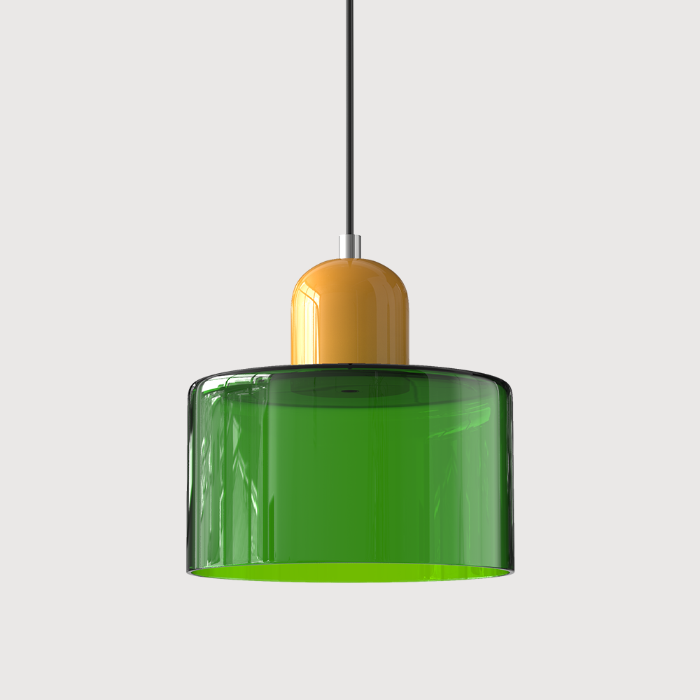 Halo Pendant Light Modern Glass For Kitchen Island Living Room