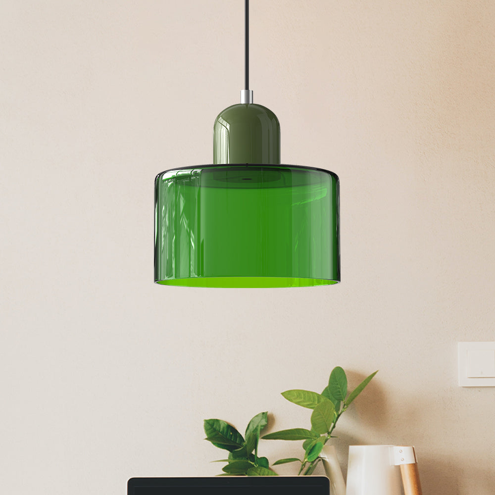 Halo Pendant Light Modern Glass For Kitchen Island Living Room