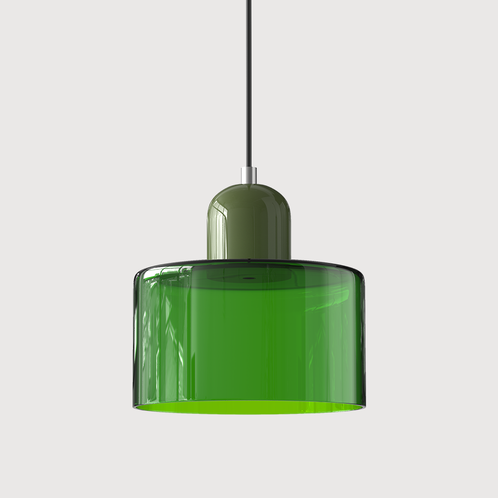 Halo Pendant Light Modern Glass For Kitchen Island Living Room