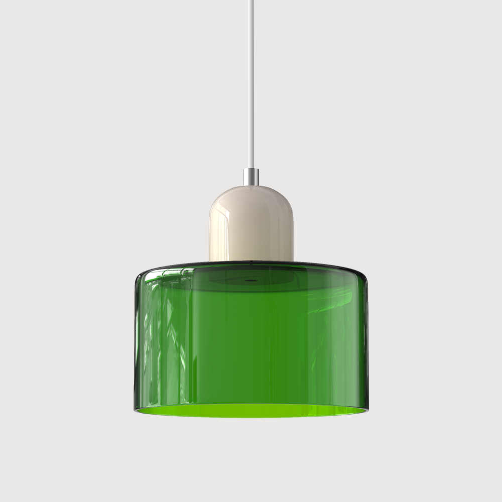 Halo Pendant Light Modern Glass For Kitchen Island Living Room