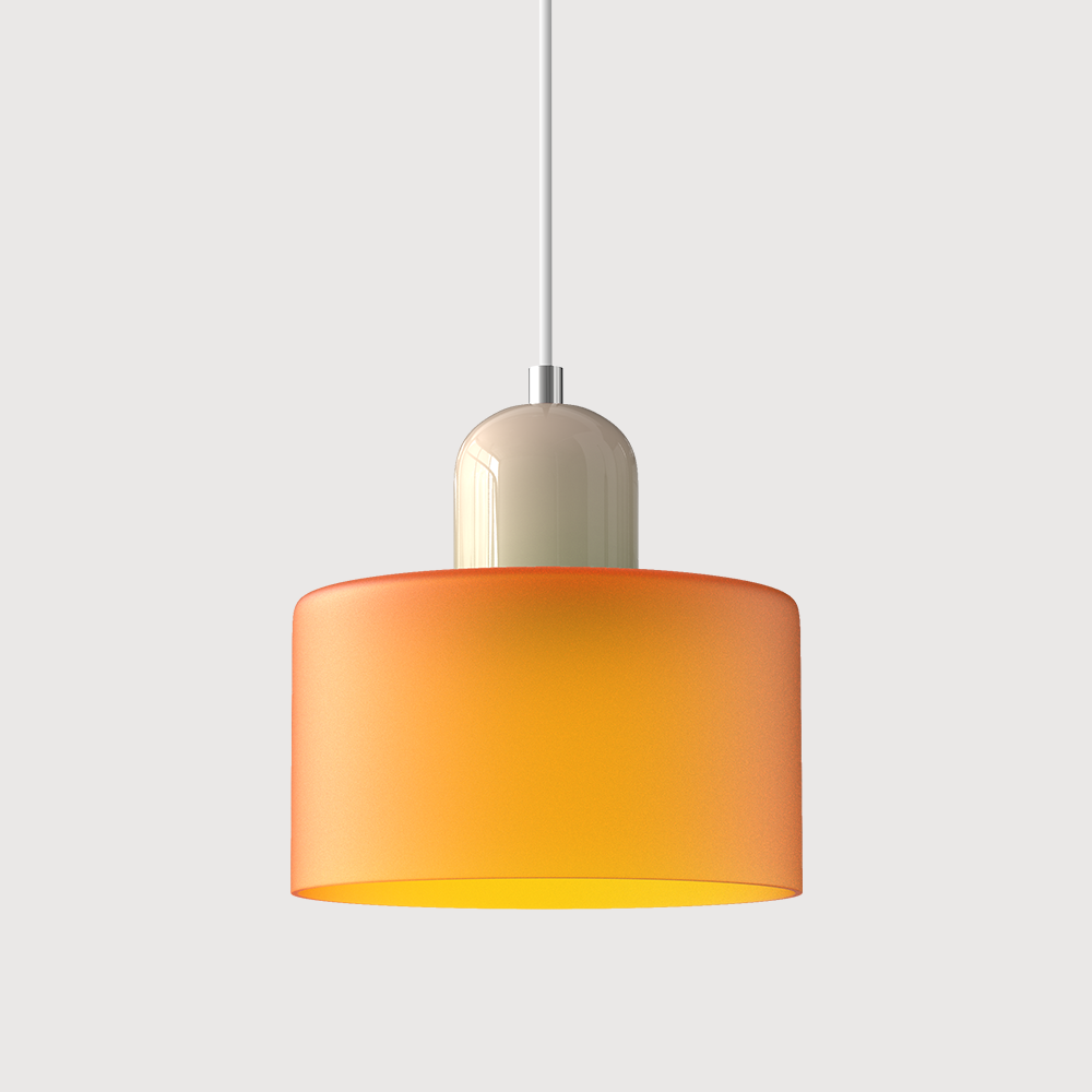 Halo Pendant Light Modern Glass For Kitchen Island Living Room