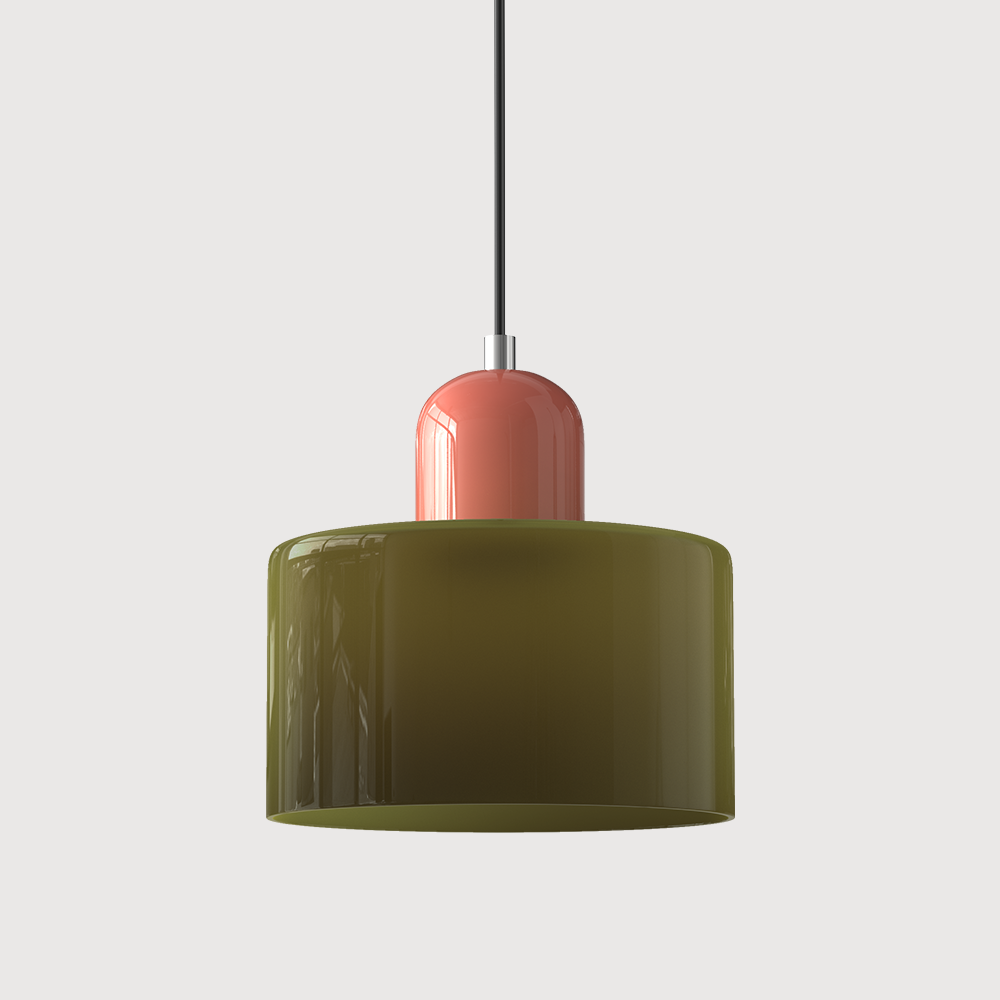 Halo Pendant Light Modern Glass For Kitchen Island Living Room