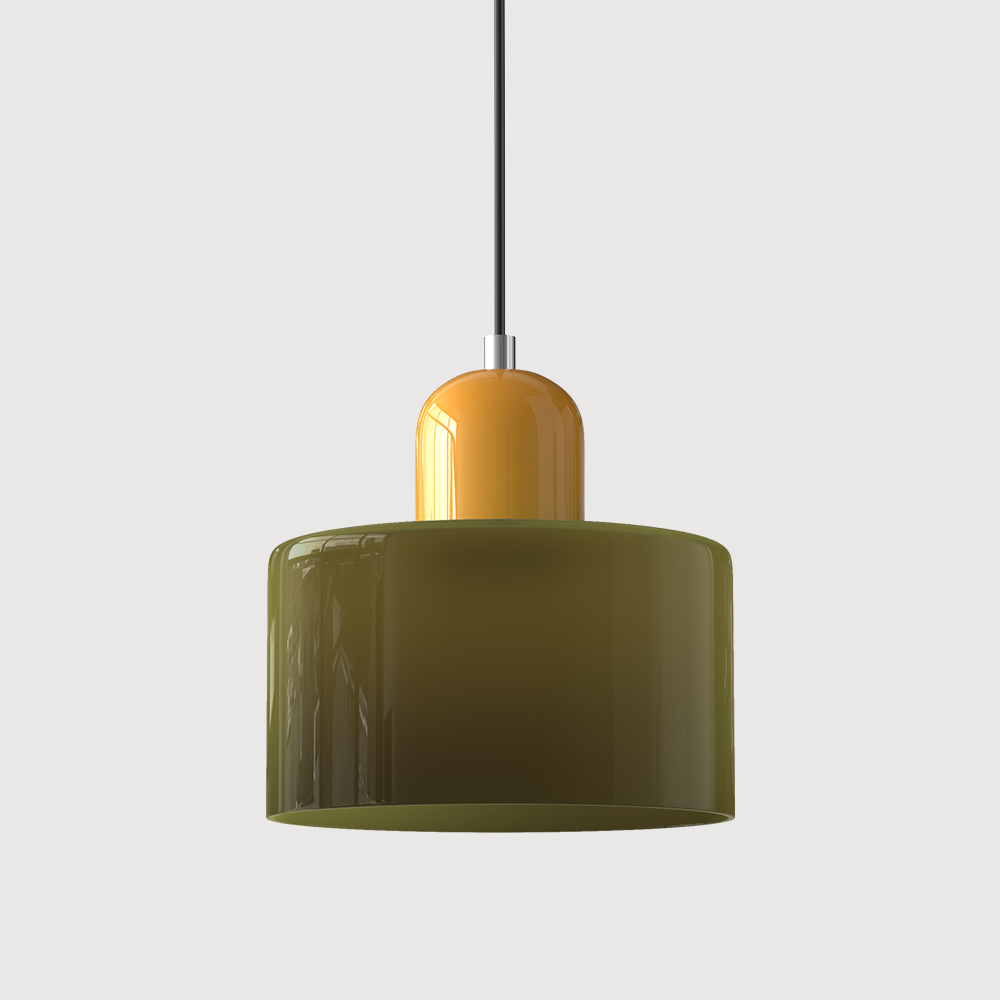 Halo Pendant Light Modern Glass For Kitchen Island Living Room