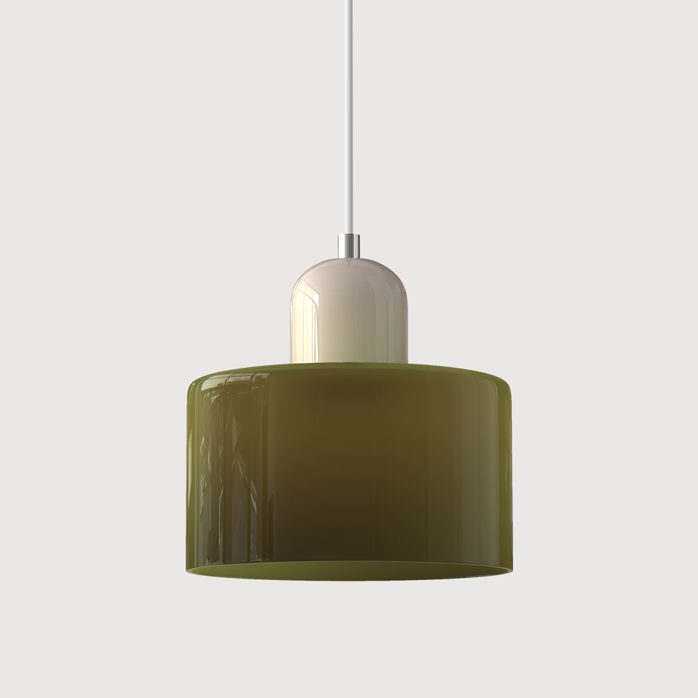 Halo Pendant Light Modern Glass For Kitchen Island Living Room