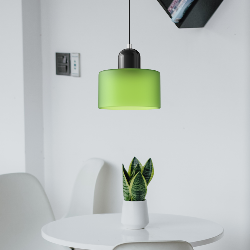 Halo Pendant Light Modern Glass For Kitchen Island Living Room