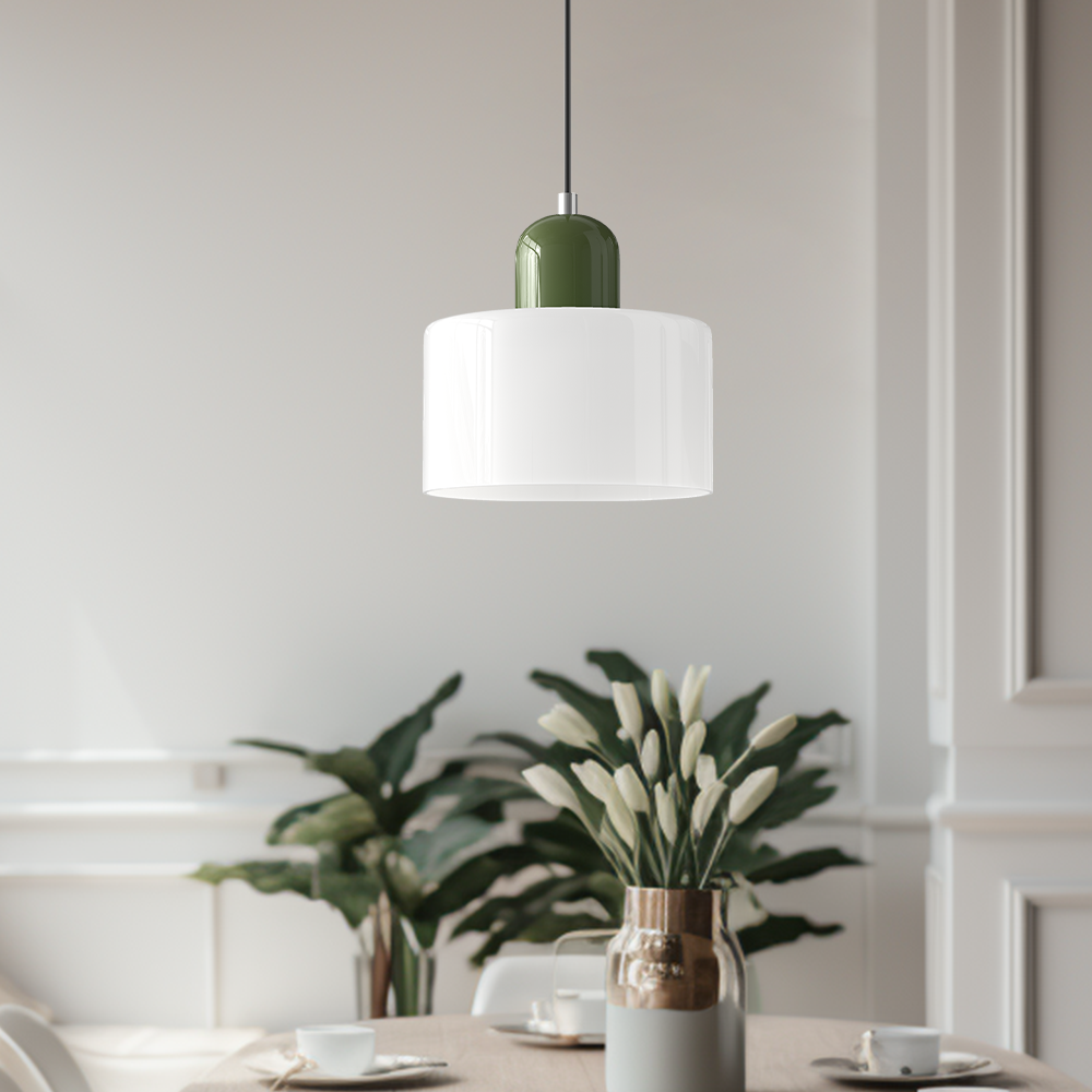 Halo Pendant Light Modern Glass For Kitchen Island Living Room