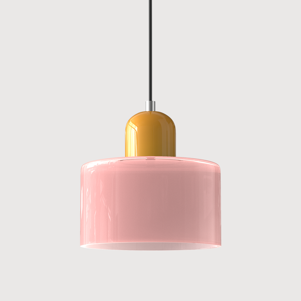 Halo Pendant Light Modern Glass For Kitchen Island Living Room