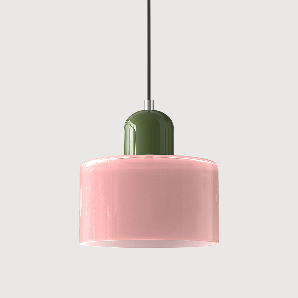 Halo Pendant Light Modern Glass For Kitchen Island Living Room