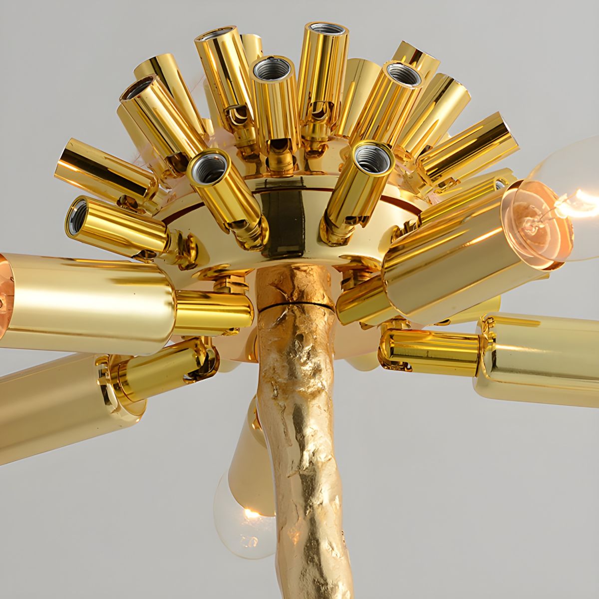 Yono Floor Table Lamp Ostrich Feathers Exclusive Nordic Luxury