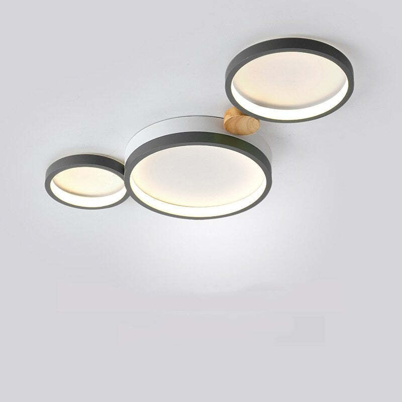 Soleil Flush Mount Ceiling Light Modern Round Bedroom Living Room