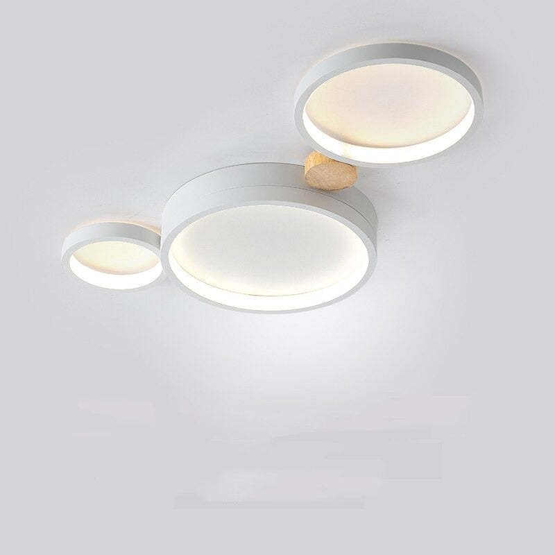Soleil Flush Mount Ceiling Light Modern Round Bedroom Living Room