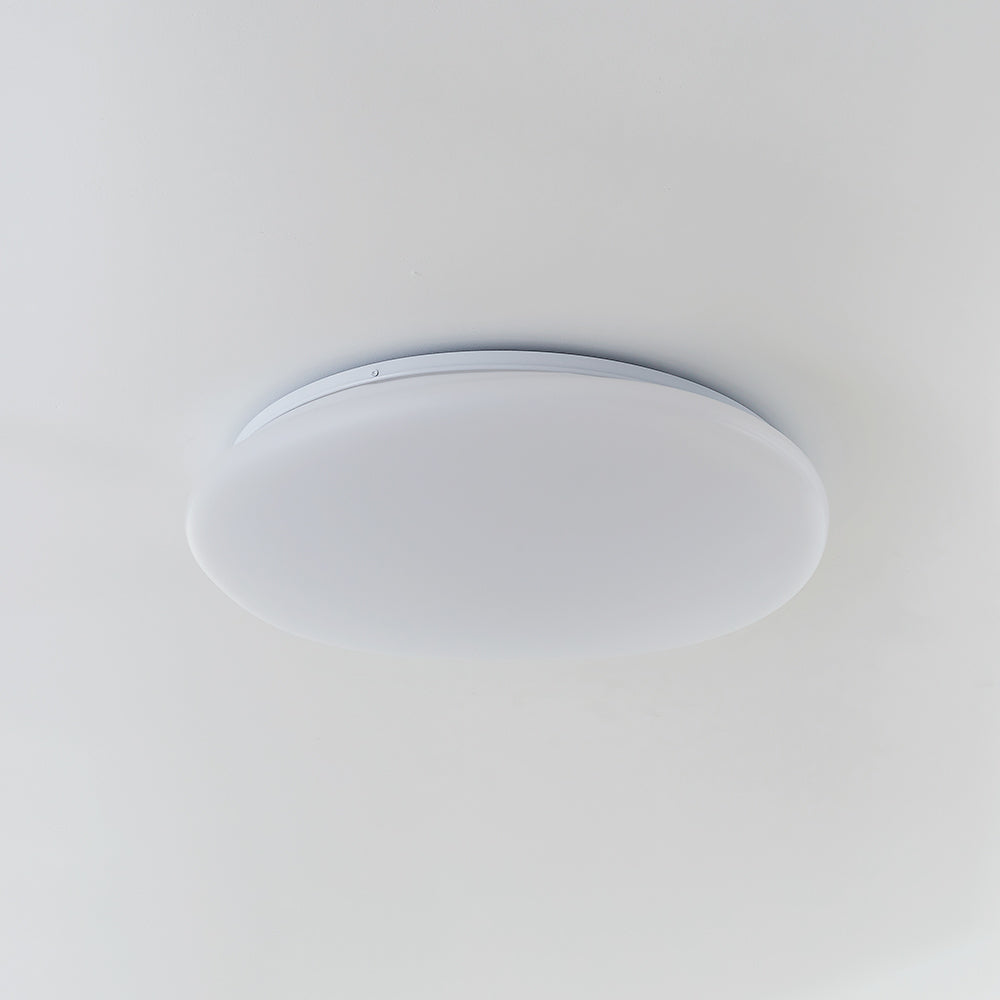 Soleil Flush Mount Ceiling Light Modern Pebble Shape Bedroom Living Room