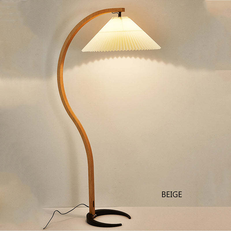 Nexa Floor Lamp Exclusive LED Wood Metal Living Room Bedroom