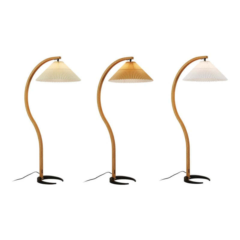 Nexa Floor Lamp Exclusive LED Wood Metal Living Room Bedroom