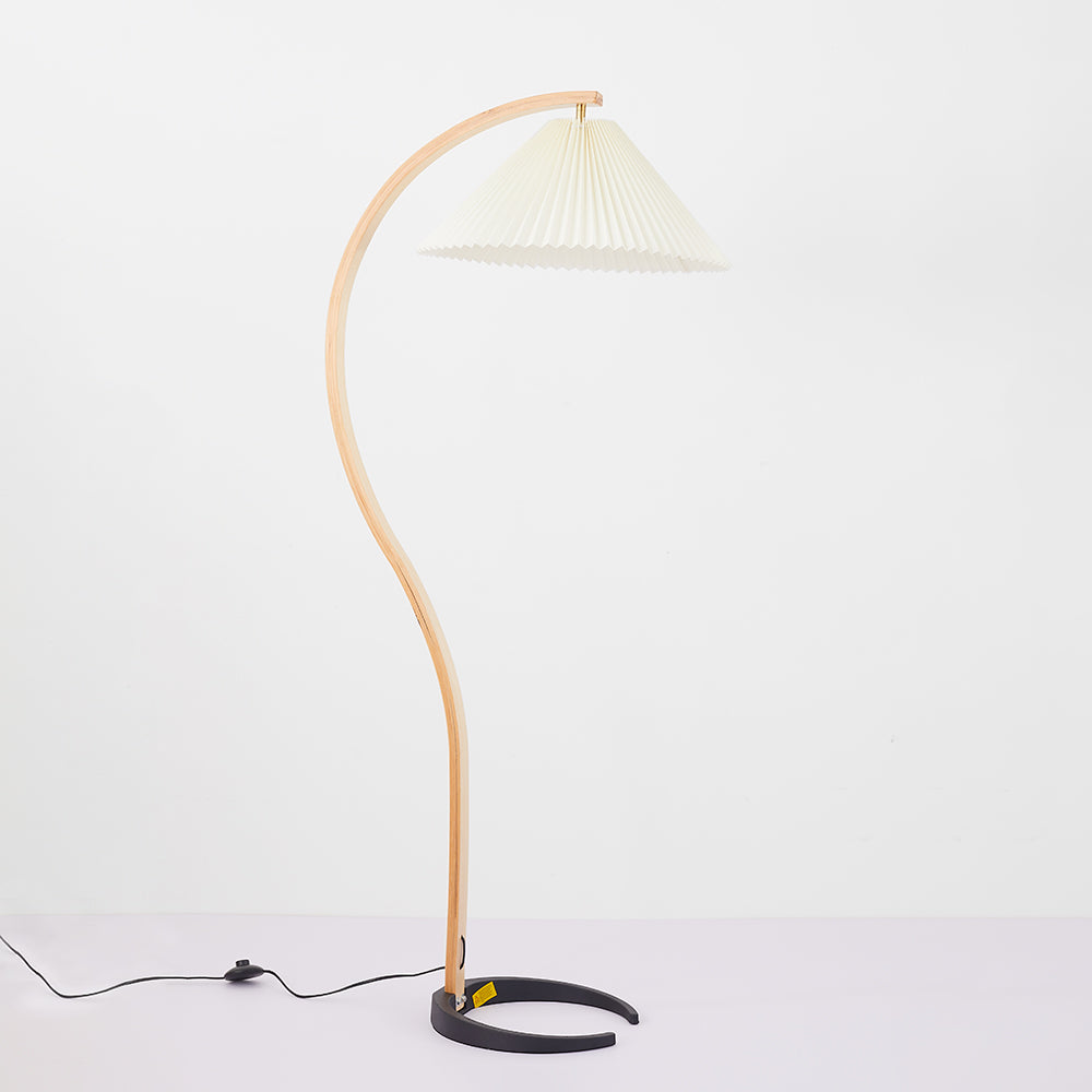 Nexa Floor Lamp Exclusive LED Wood Metal Living Room Bedroom