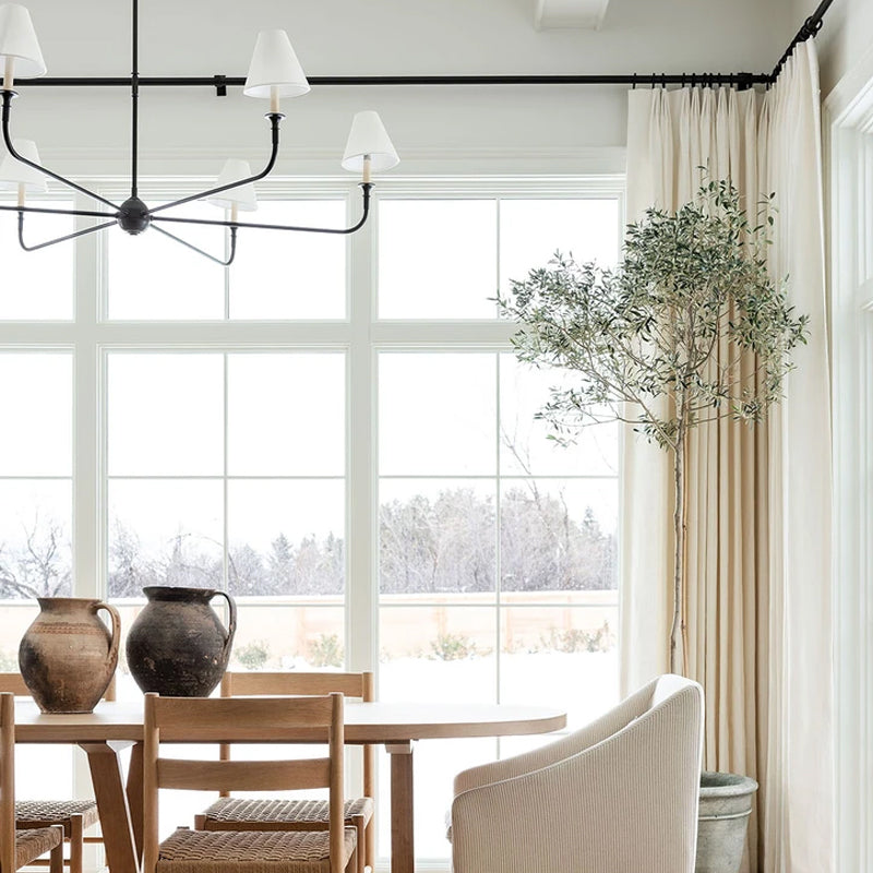 Elys Chandelier Retro Vintage Metal Living Room Dining Room