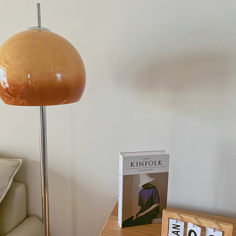 Halo Floor Lamp Sunset Metal Glass Living Room Office Study