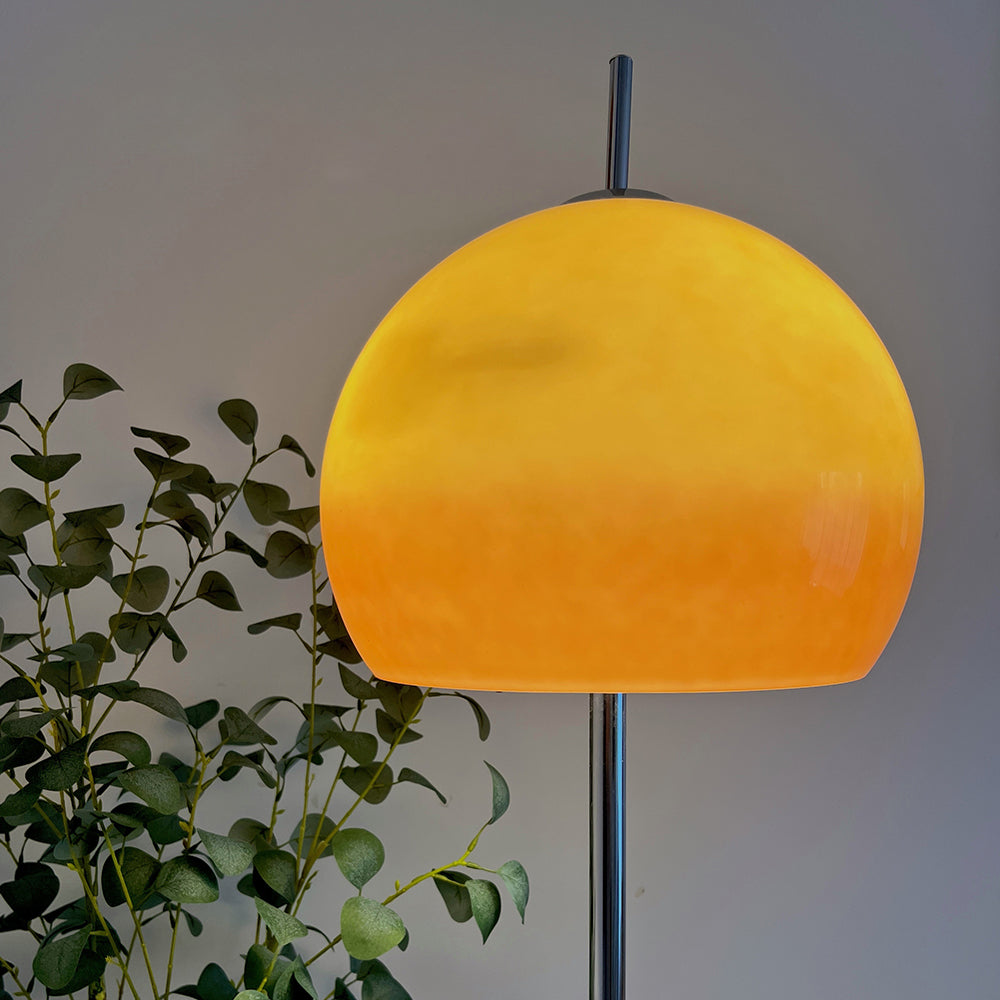 Halo Floor Lamp Sunset Metal Glass Living Room Office Study