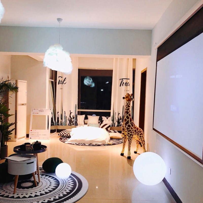 Edge Floor Lamp Waterproof RGB Outdoor Modern Acrylic Exclusive