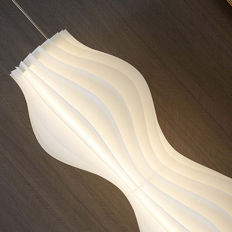 Nexa Lámpara de Pie Artística Plisada Artística Salón Comedor