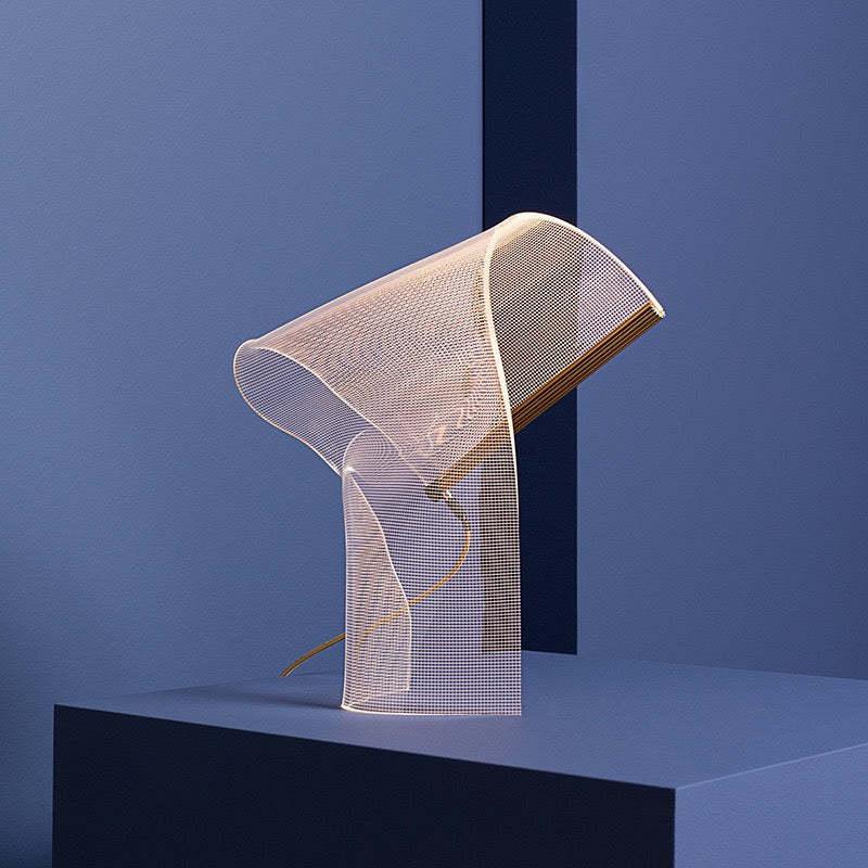 Zephyra Floor Lamp Modern LED Table Metal Acrylic Living Room