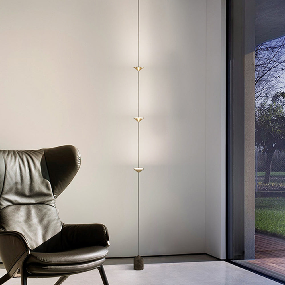 Elys Floor Lamp Linear Minimalist Full Length Living Room Bedroom