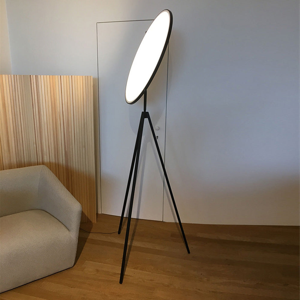 Nexa Floor Lamp Modern Minimalist Tripod Metal Projector Living Room