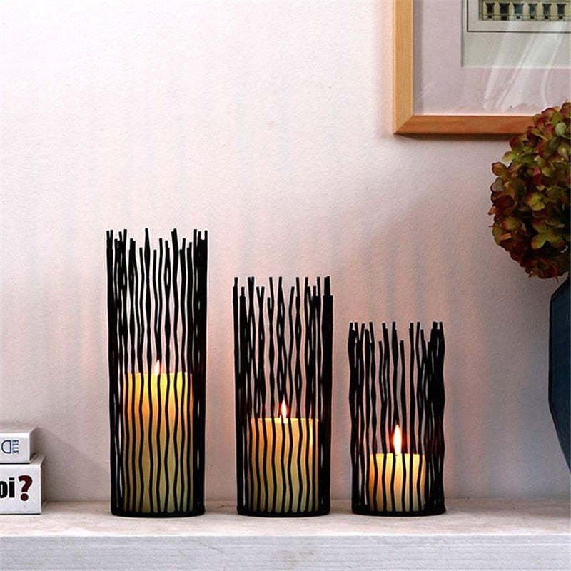 Yono Table Lamp Geometric Metal Living Room Dining Room