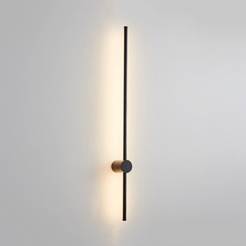 Edge Wall Lamp Minimalist Swivelling Linear Outdoor Black Garden
