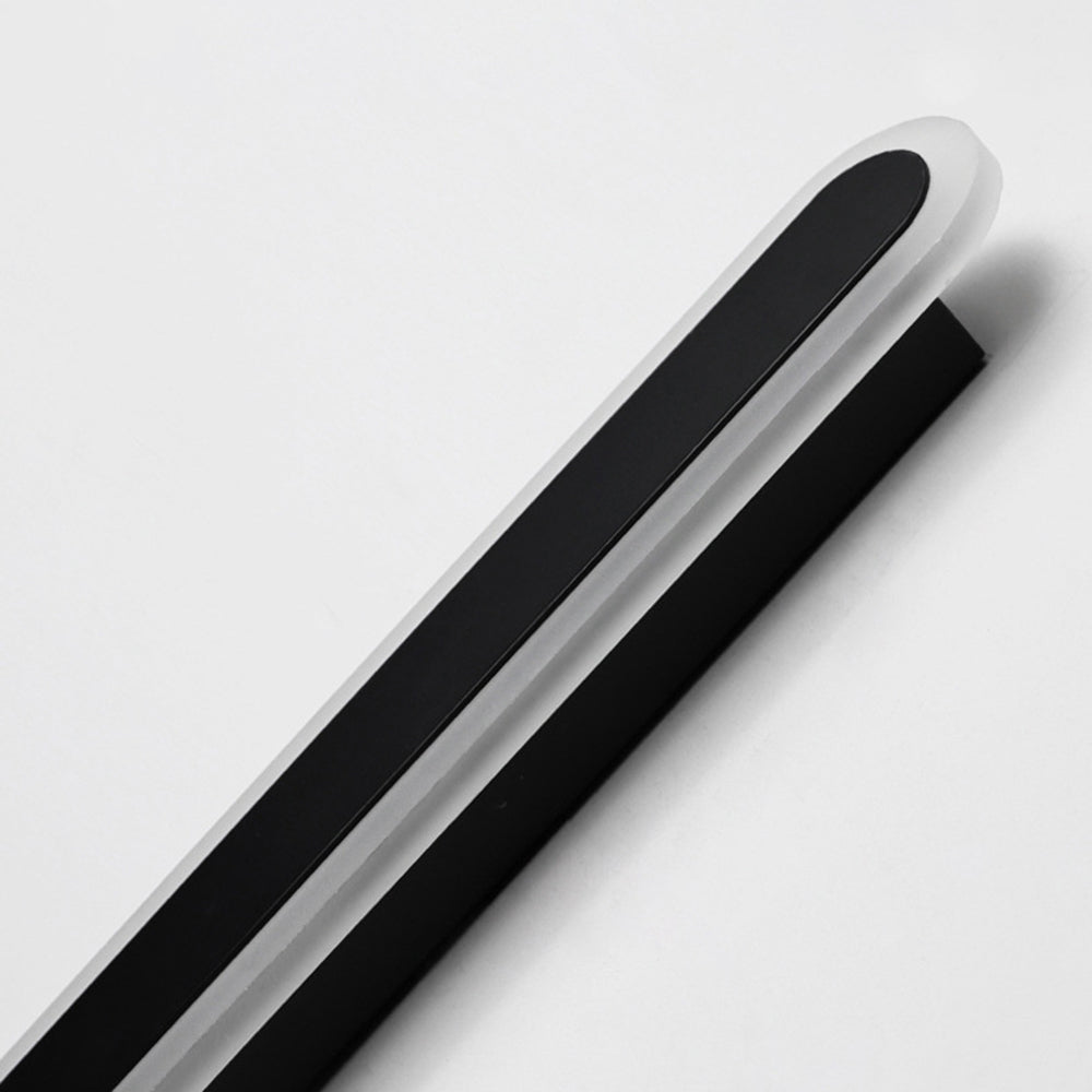 Edge Wall Lamp Outdoor Oval Linear Metal Minimalist Garden Corridor