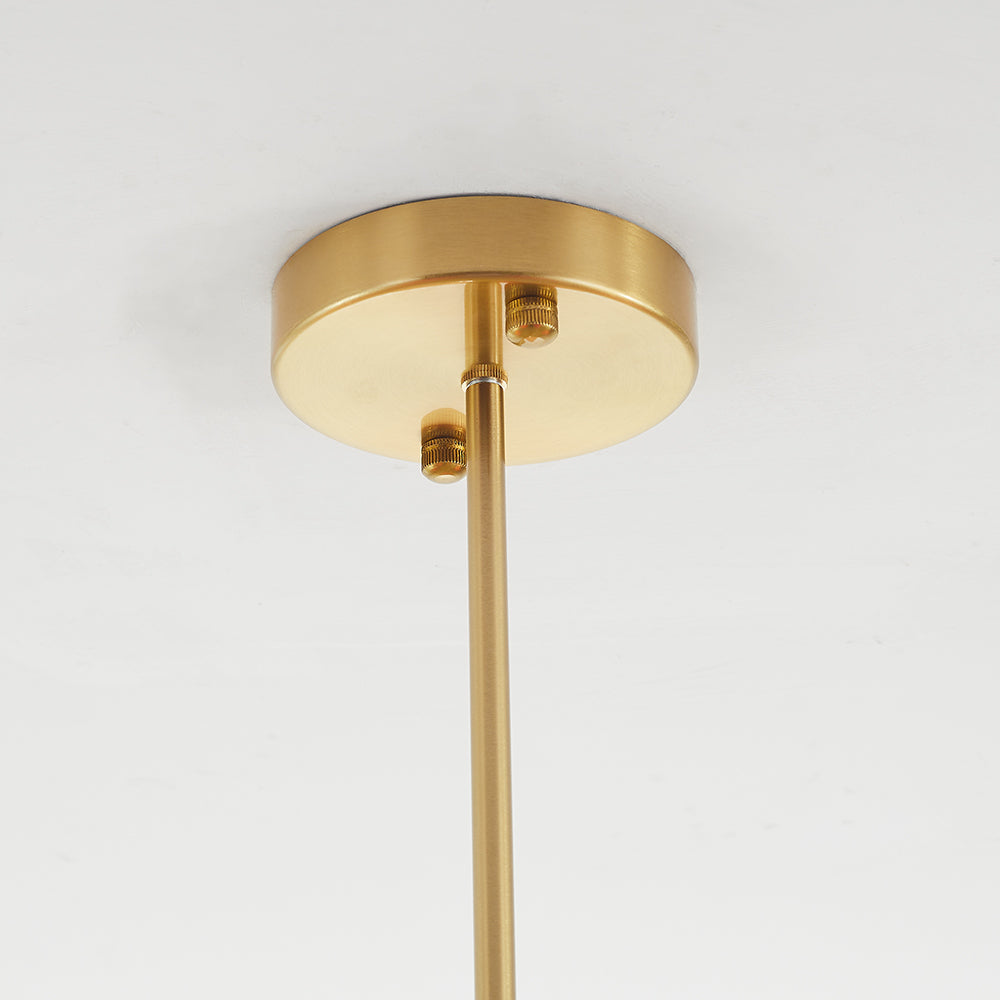 Halo Chandelier Art Deco Retro with Globe Bedroom Living Room