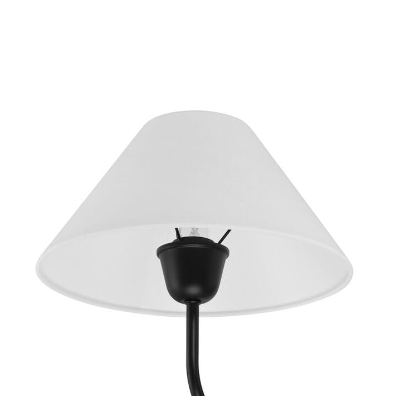 Elys Chandelier Modern Black Metal LED Living Room Bedroom