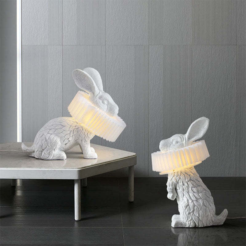 Yono Table Lamp Decorative Modern Resin Rabbit Bedroom