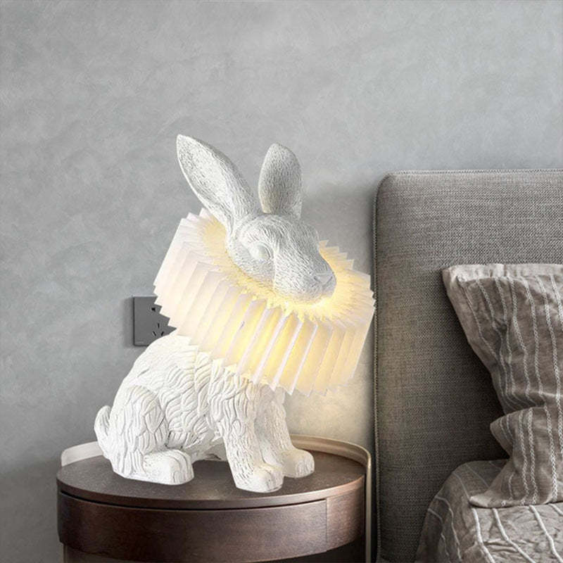 Yono Table Lamp Decorative Modern Resin Rabbit Bedroom
