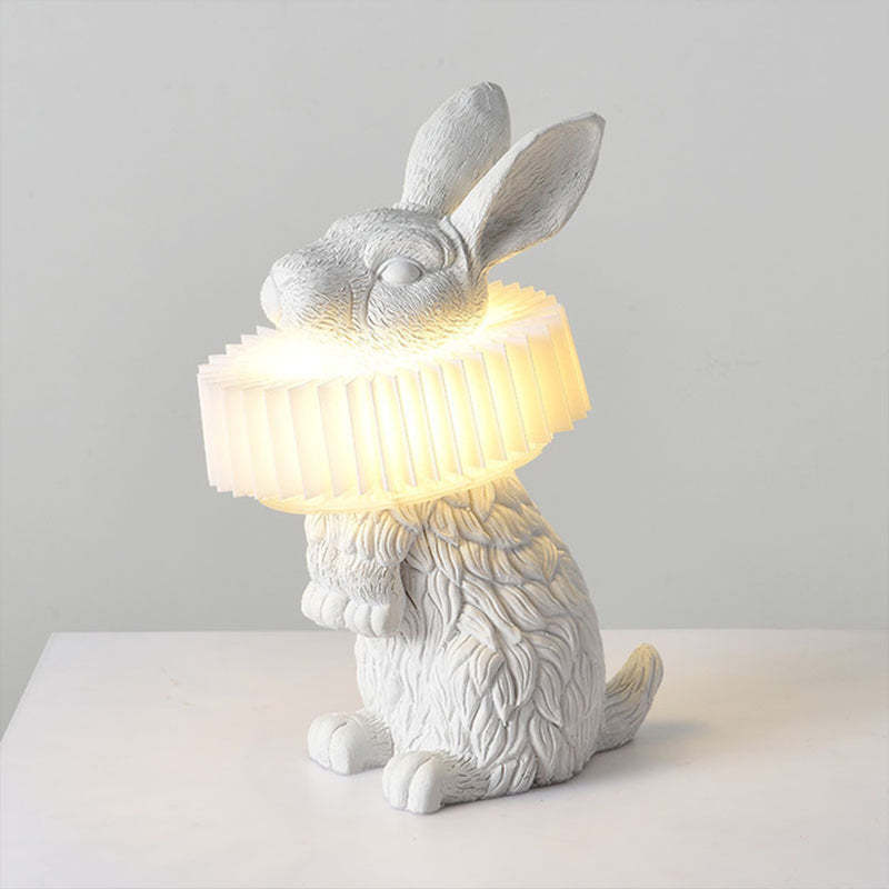 Yono Table Lamp Decorative Modern Resin Rabbit Bedroom