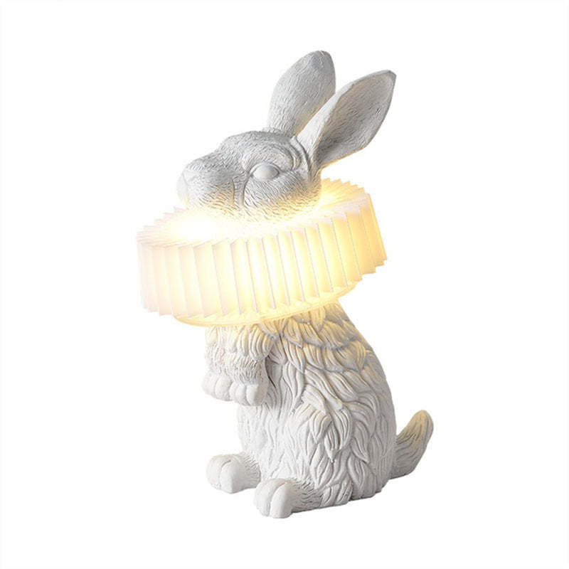 Yono Table Lamp Decorative Modern Resin Rabbit Bedroom
