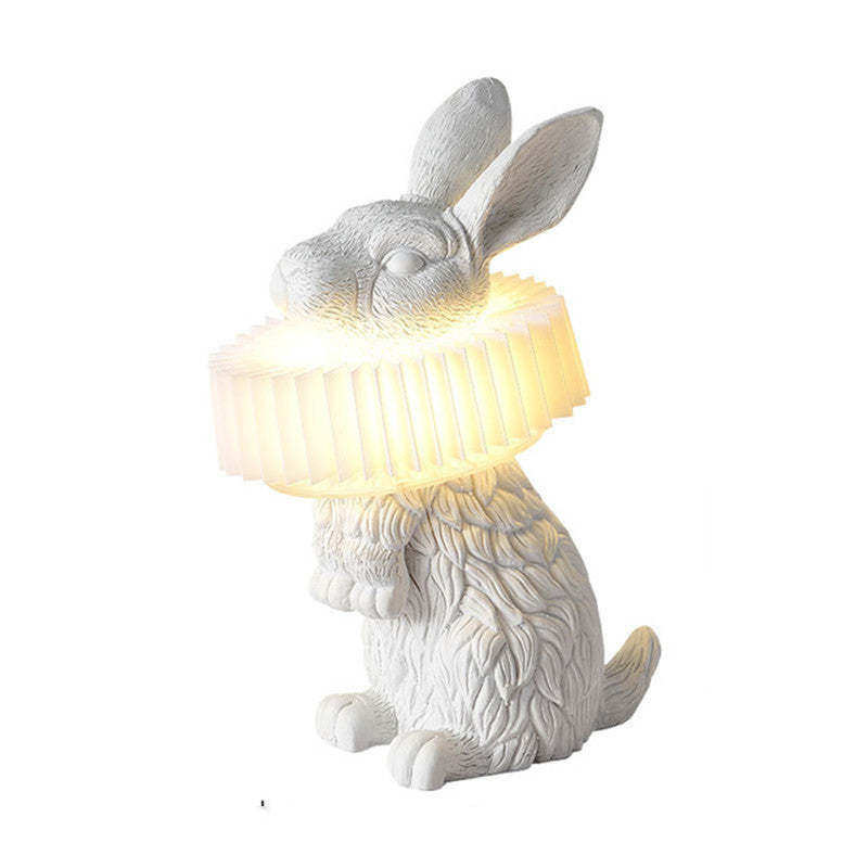 Yono Table Lamp Decorative Modern Resin Rabbit Bedroom