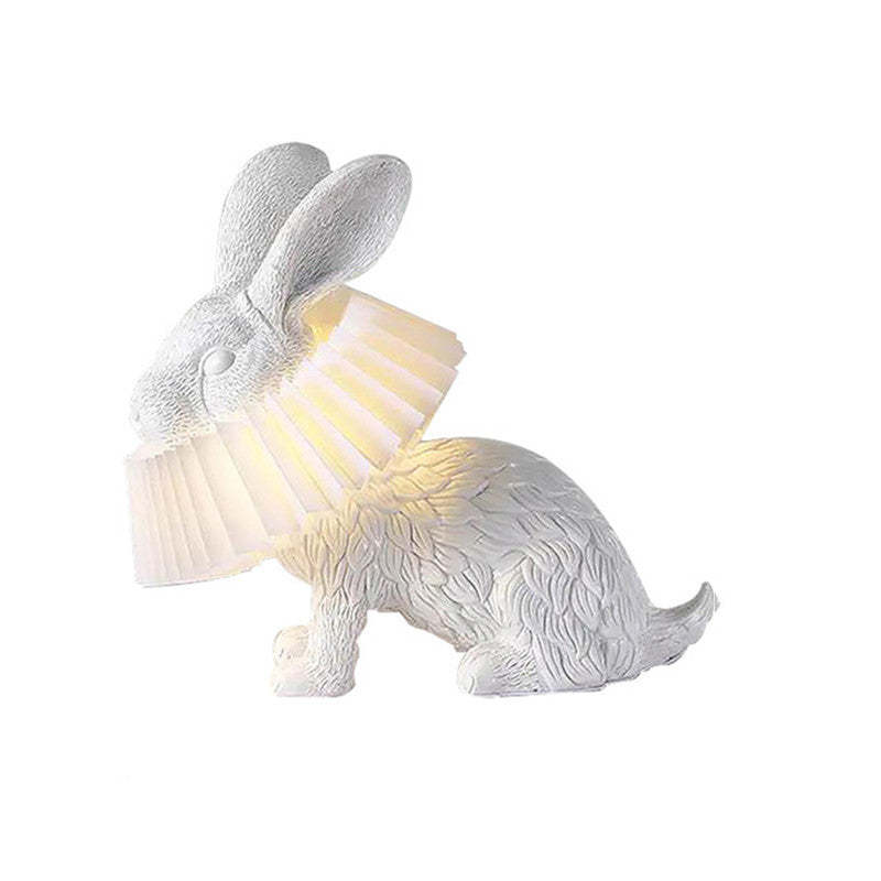 Yono Table Lamp Decorative Modern Resin Rabbit Bedroom