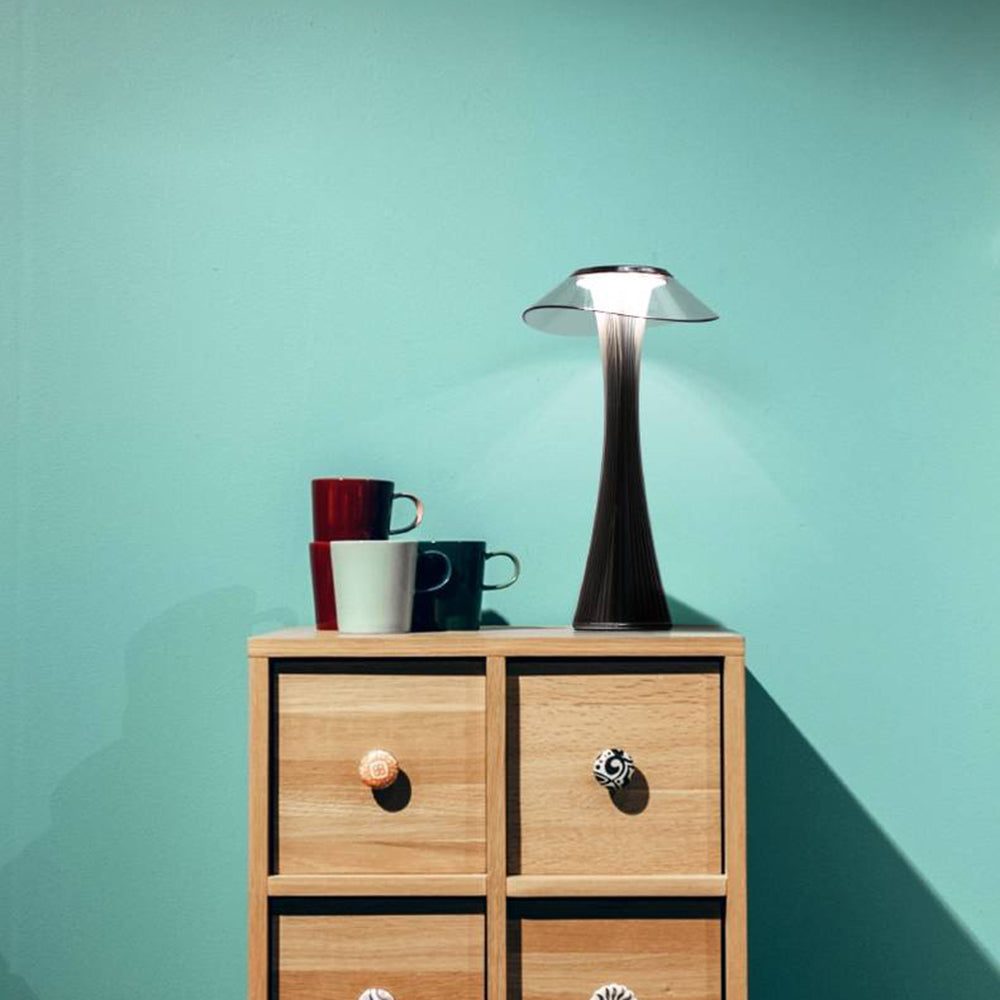 Mode Table Lamp Modern with Mushroom Acrylic Living Room